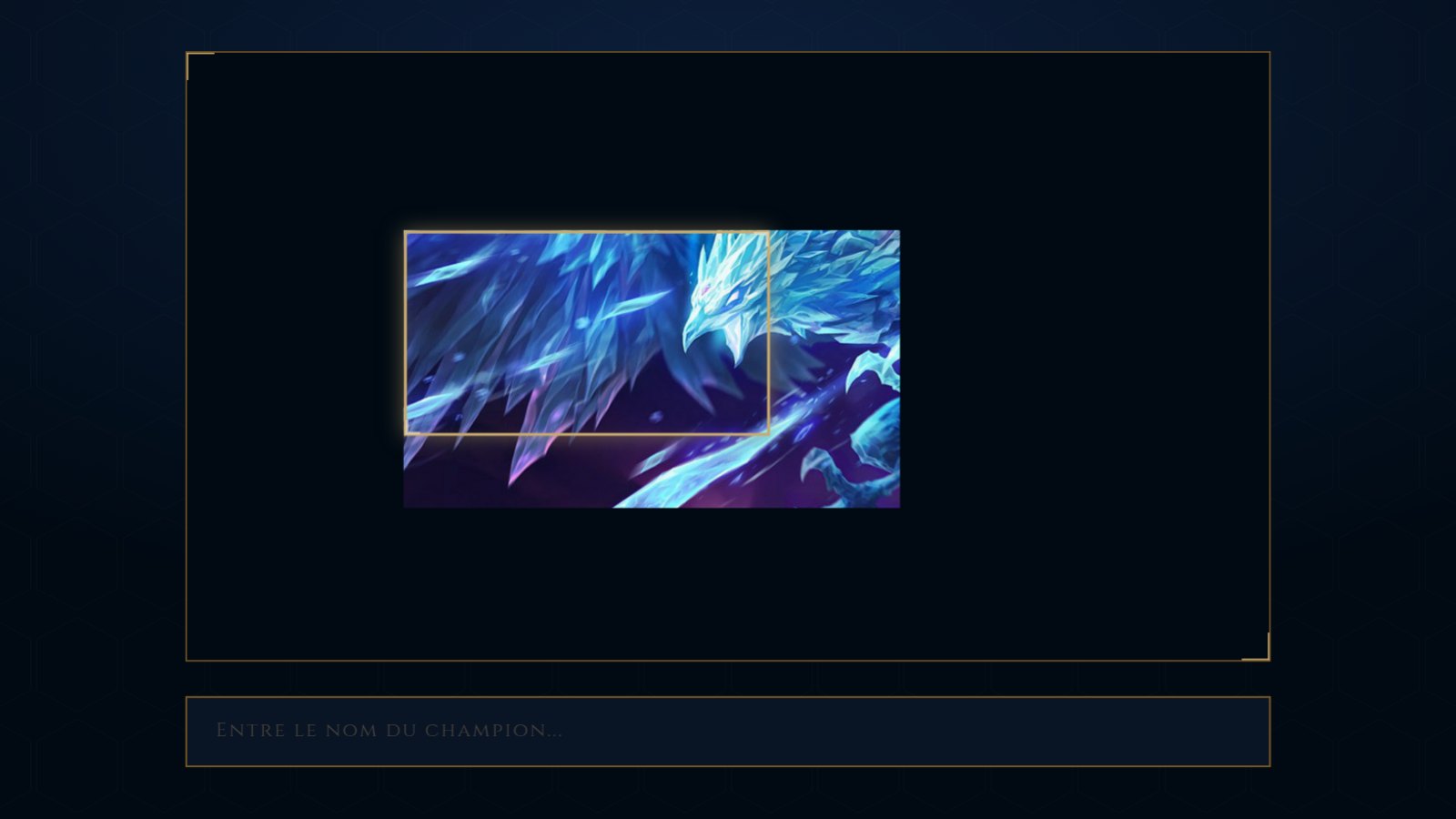 Une partie de Quiz Splash Art LoL en cours sur PentaGuess